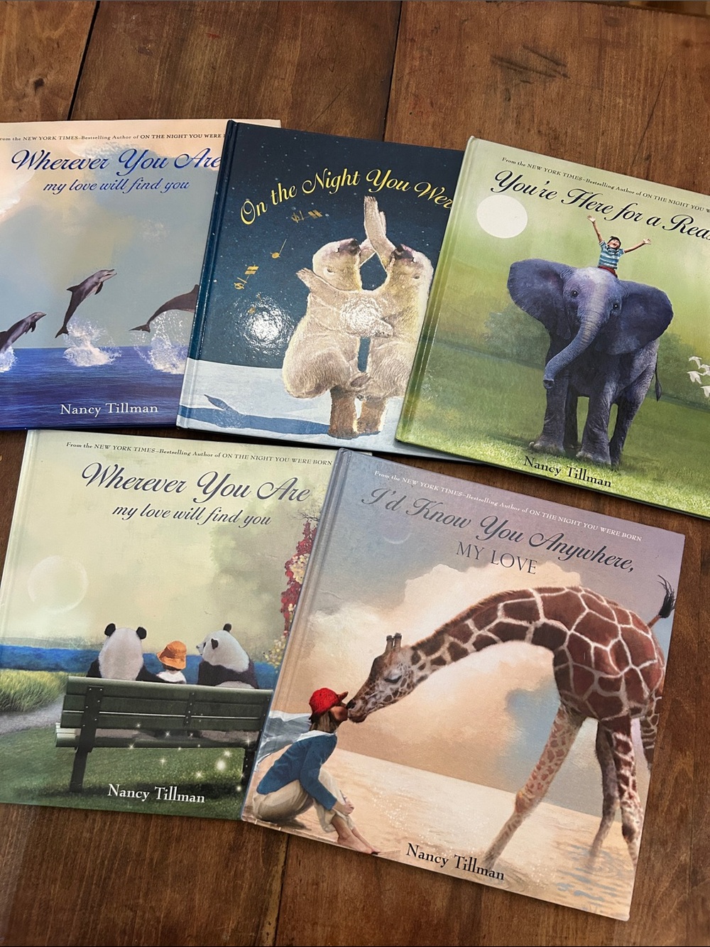 Set of 5 Nancy Tillman Book Collection